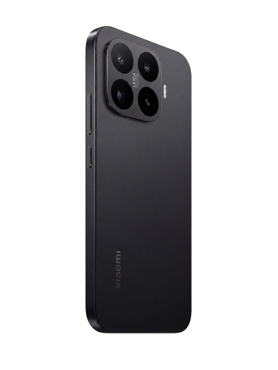 Smartphone Xiaomi em acabamento preto, imagem ilustrativa